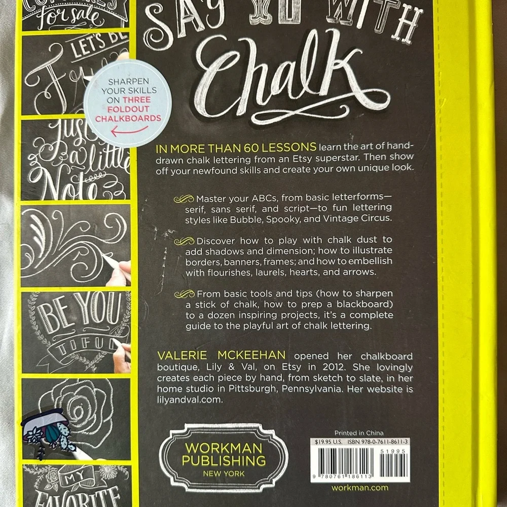 The Complete Book of Chalk Lettering - Picture 7 of 11